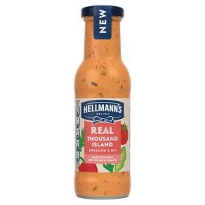 Hellmann's Real Thousand Island Salad Dressing & Dip Sauce 250ml