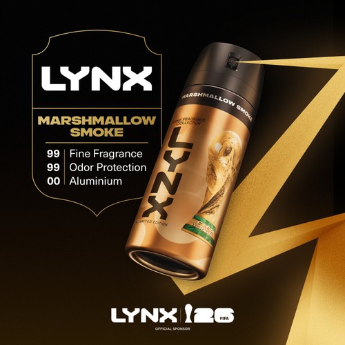 Lynx Men Marshmallow Smoke 72h Fine Fragrance Premium Deodorant