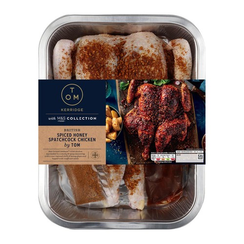 M&S Collection Spiced Honey Spatchcock Chicken By Tom