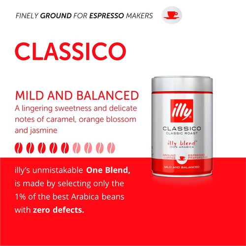 illy Espresso Ground Coffee