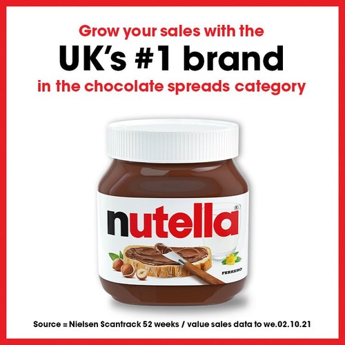 Nutella Hazelnut Chocolate Spread