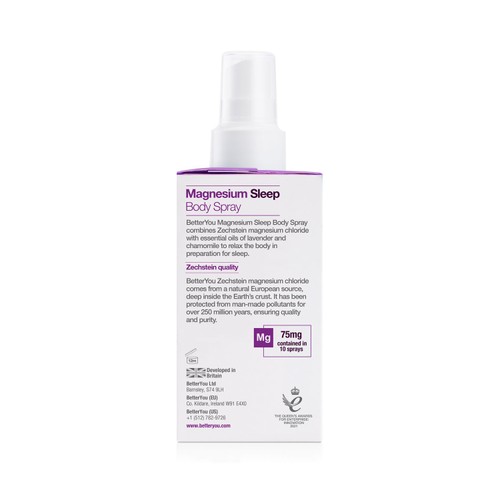 BetterYou Magnesium Sleep Body Spray 