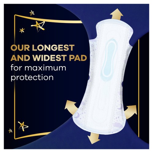 Always Sanitary Towels Ultimate Night With Wings - Size 6