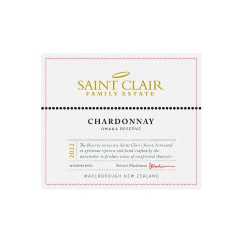 Saint Clair Omaka Reserve Chardonnay