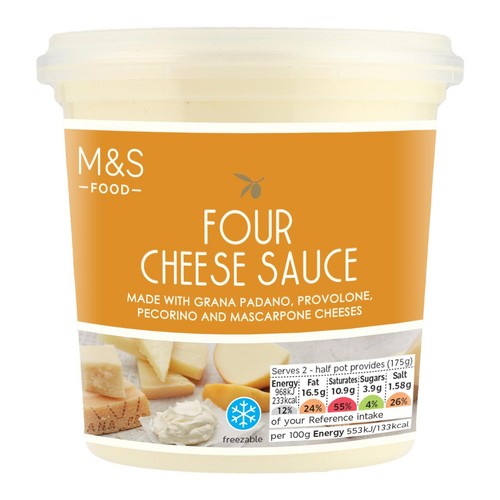 M&S Four Cheese Sauce