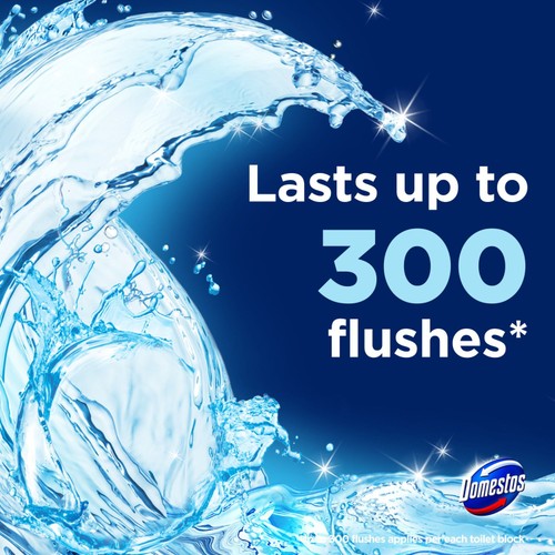 Domestos Power 5 Toilet Rim Block Ocean 