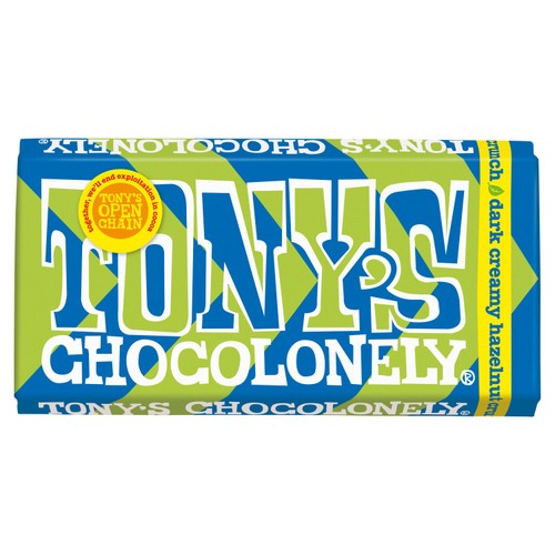 Tony's Chocolonely Dark Creamy Hazelnut Crunch