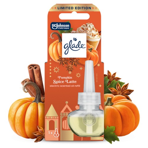 Glade Plug In Refill, Electric Scented Oil, Pumpkin Spice Latte