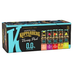 Kopparberg Alcohol Free Strawberry & Lime Cider Cans