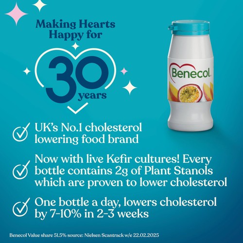 Benecol Yogurt Drink Mango & Passionfruit Kefir