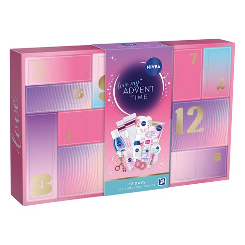 Nivea Love My Advent Time, 12 Day Advent Calendar Gift