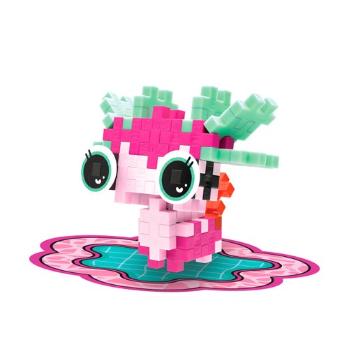 Plus-Plus Adoring Axolotl Pet Pack