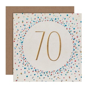 hallmark red 70th birthday card 3d pop-up paper wonder design