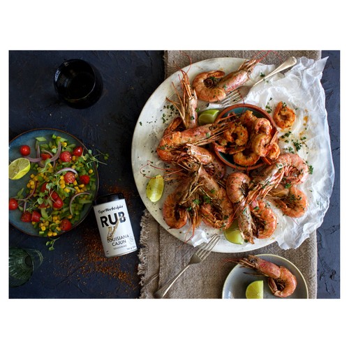 Cape Herb & Spice Louisiana Cajun Seasoning Rub Tin