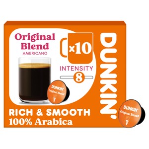 Dunkin Original Blend Dolce Gusto Compatible Coffee Pods