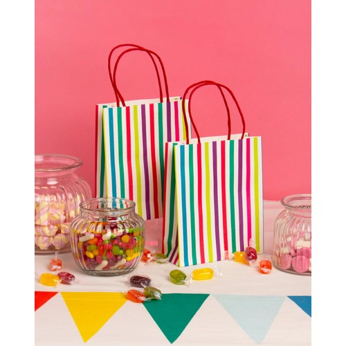 Talking Tables Striped Rainbow Party Bags