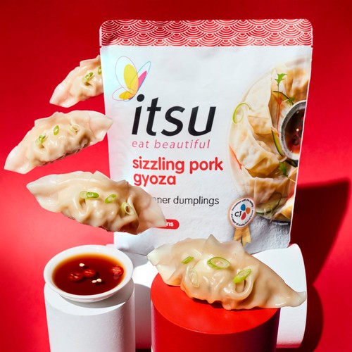itsu sizzling pork gyoza