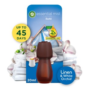 Airwick White Peony & Jasmine Essential Mist, Single Refill