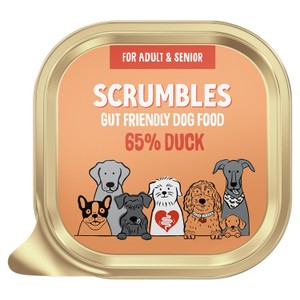 Scrumbles Grain Free Adult Wet Dog Food Duck