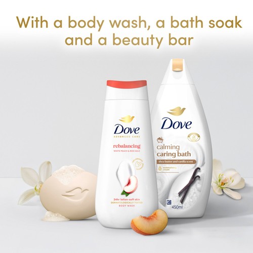 Dove Restore & Balance Bathing Collection with Scented Ornaments Gift