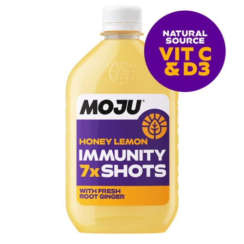 Moju Honey Lemon Dosing Bottle 7x Shots