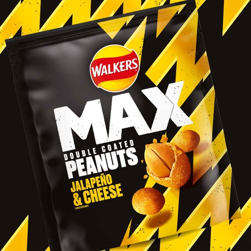 Walkers Max Strong Nuts Jalapeno & Cheese