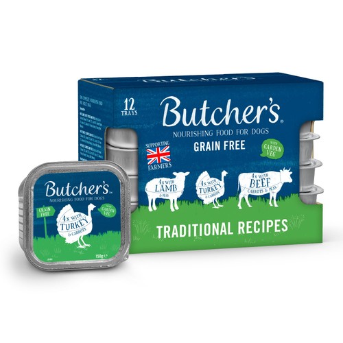Butcher's Traditional Recipes Dog Food Trays