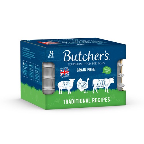 Butcher's Traditional Recipes Dog Food Trays