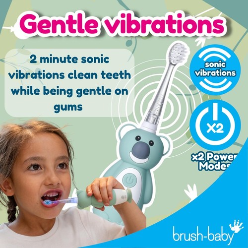 Brush-Baby Kids WildOnes Electric Toothbrush Kylie Koala