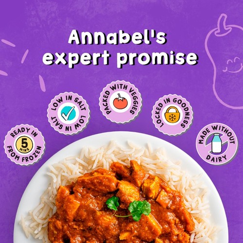 Annabel Karmel Frozen Chicken Tikka with fluffy rice
