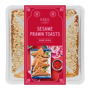 M&S 4 Sesame Prawn Toasts
