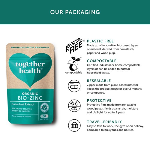 Together Health Organic Zinc, Natural Source