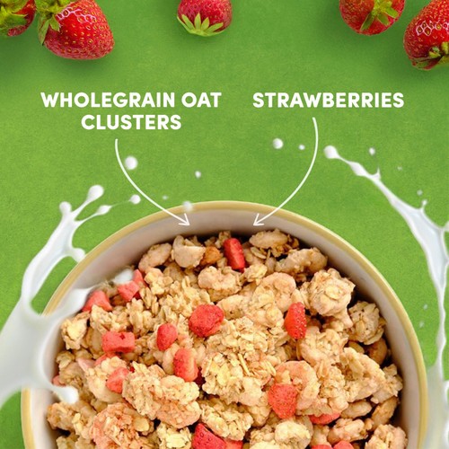 Jordans Country Crisp Sun-Ripe Strawberry Breakfast Cereal