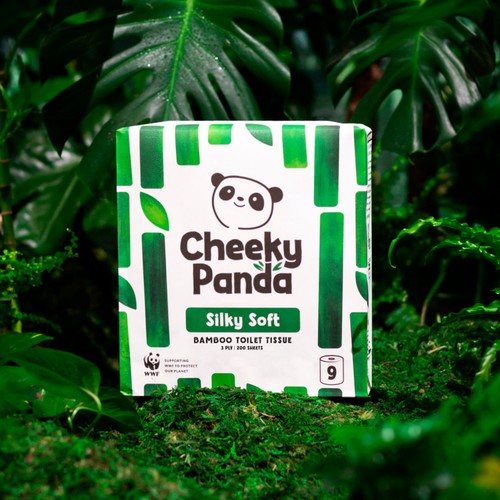 Cheeky Panda Natural Bamboo Toilet Tissue