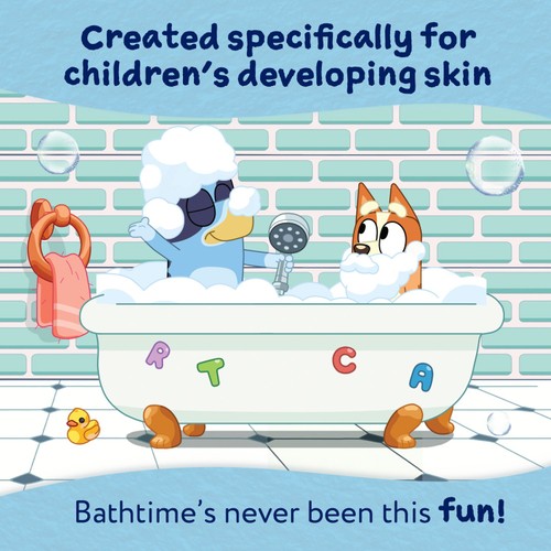 Childs Farm Bluey Hair and Body Wash Bluey-Berry
