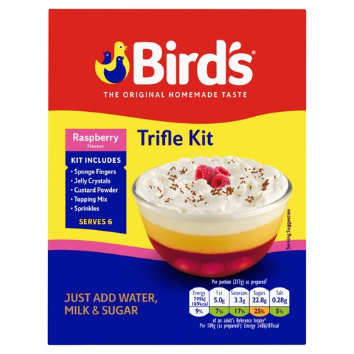 Bird's Ready To Make Raspberry Trifle Dessert Kit