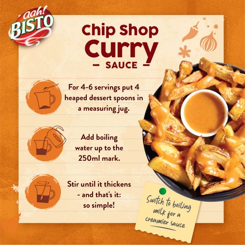 Bisto Chip Shop Curry Sauce Mix