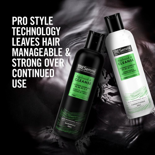 Tresemme Replenish & Cleanse Shampoo