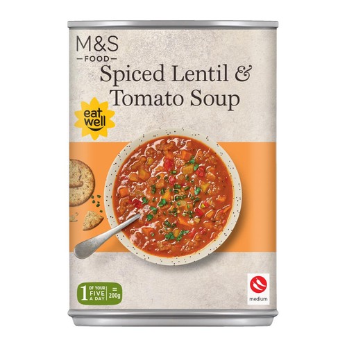 M&S Spiced Lentil & Tomato Soup