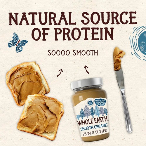 Whole Earth Organic Smooth Peanut Butter
