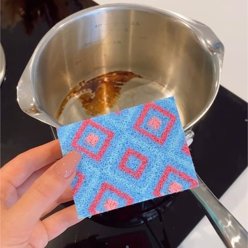 Spontex Mosaik Non-Scratch Washups - 5x Longer Lasting Sponge Scourers