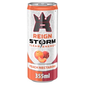 Reign Storm Peach Nectarine Clean Energy Drink