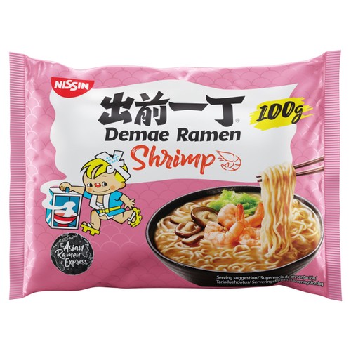 Nissin Demae Ramen Shrimp