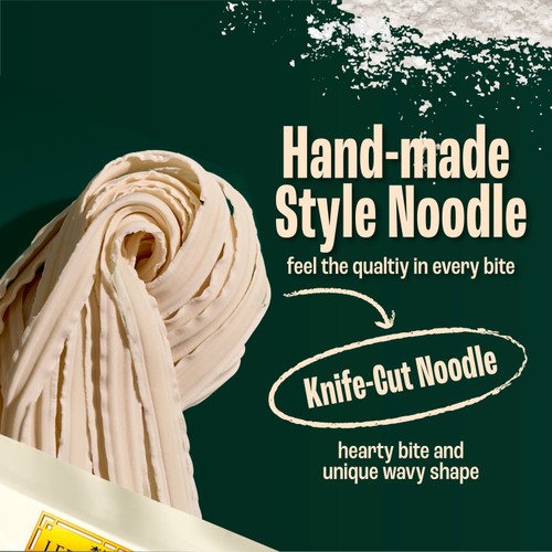 Lee Kum Kee Knife-Cut Noodles (4 portion)
