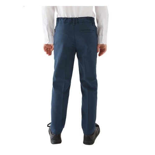 M&S Boys, Skinny Leg School Trousers, 10-11 Years, Navy