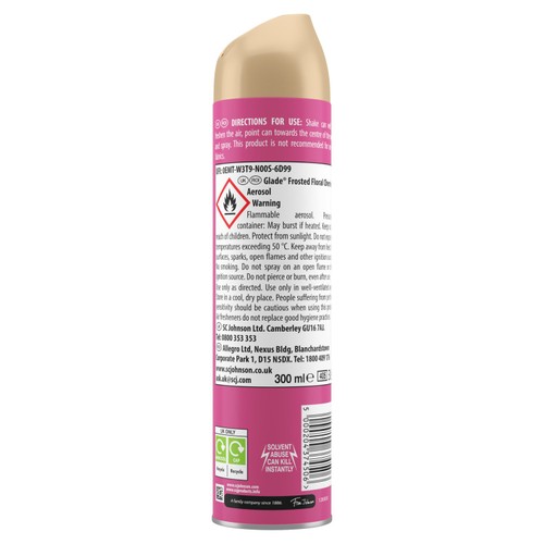 Glade Aerosol Air Freshener Frosted Floral Cherries