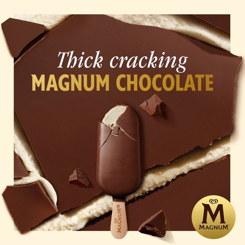 Magnum Mini Classic, Almond & White Chocolate Ice Cream Sticks 6x55ml