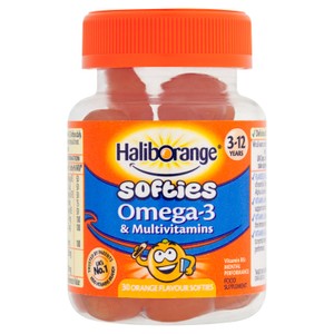 Haliborange Multivitamin with Omega-3 Orange Softies 60s