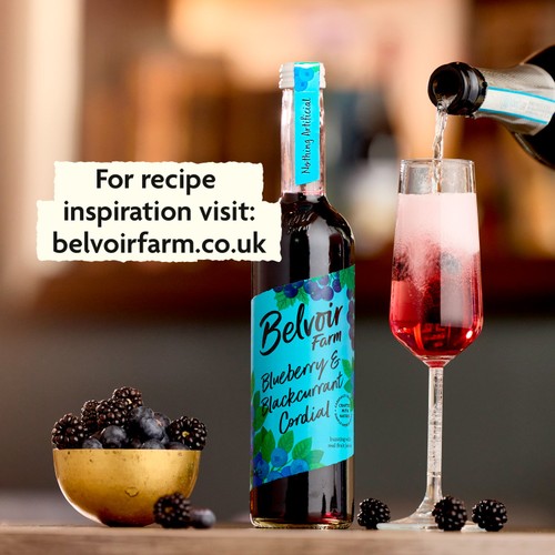 Belvoir Blueberry & Blackcurrant Cordial