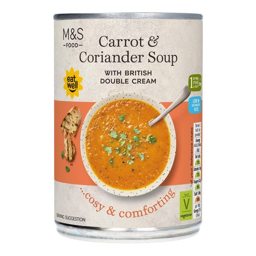 M&S Carrot & Coriander Soup